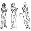 Male and Female Figure Study